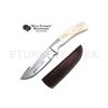 Image 1 : Wild Turkey Handmade Collection Fix Blade Knife 8" Overall