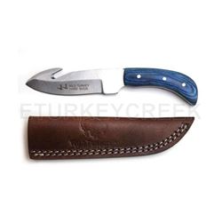 Wild Turkey Handmade Collection Fix Blade Skinner 7.25" Overall