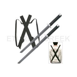 NINJA SWORD 25.5" OVERALL, TWIN SWORD