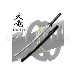 Ten Ryu TR-001BK HAND FORGED SAMURAI SWORD 40" OVERALL