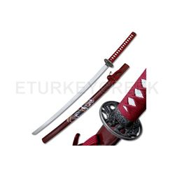 Samurai Katana with Blue Dragon Scabbard - 40" Overall