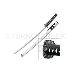 Bushido Dragon Samurai Katana - White 41"