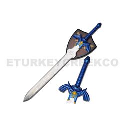 BLUE HANDLE ZELDA PRINCESS FANTASY VIDEO GAME SWORD