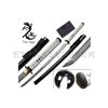 Image 1 : Ten Ryu - Sharp Damascus Steel Katana Sword - White Handle