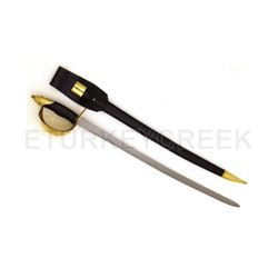 US 1860 Navy Cutlass Sword 33 " Overall.