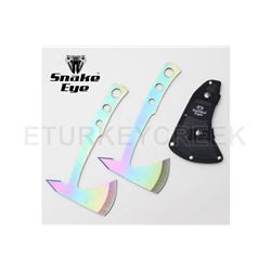 SNAKE EYE 2PCS THROWING AXE SET 9.5" OVERALL