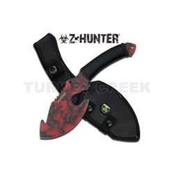 Z-HUNTER 11" AXE RED SKULL CAMO W/ BLACK CORD