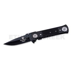 " Snake Eye " Heavy Stiletto Spring Assist Knife 4.5" Closed G10