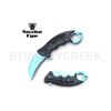 Image 1 : Snake Eye Tactical Karambit Spring Assist Knife 5" Closed