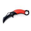 Image 1 : Karambit Style Spring Assist Knife 5" Closed Red Handle