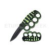Image 1 : " Zombie Hunter " Knuckle Knife Black Stainless Steel Blade 5"