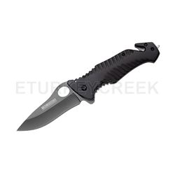 SNAKE EYE Heavy Tactical Rescue Spring Assist Knife 5"