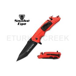 Snake Eye Tactical Spring Assist Knife 5" Closed