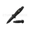 Image 1 : " Police " Rescue Folder Spring Assist Knife 4.5" Closed