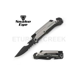 SNAKE EYE TACTICAL SPRING ASSIST KNIFE 4.5" CLOSED