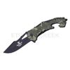 Image 1 : Snake Eye Rescue Style Tactical Folding Knife 4.5" Closed