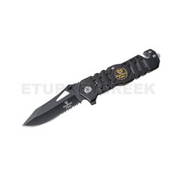 Snake Eye Tactical Spring Assist Knife 4.5" Closed with Clip