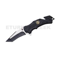 " P.O.W " Military Style Action Assist Knife 4.5" Closed