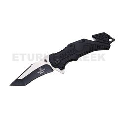 " Snake Eye " Military Style Action Assist Knife 4.5" Closed