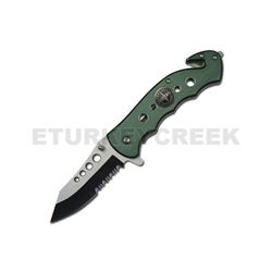 " Ranger " Rescue Folder Assist Knife 4.5" Closed