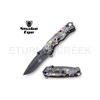 Image 1 : Snake Eye Tactical Spring Assist Knife 5" Closed