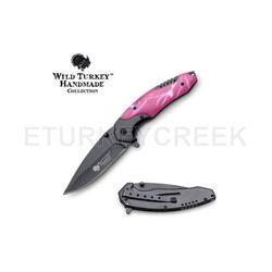 Wild Turkey Handmade Collection Spring Assist Knife 4.5" Closed