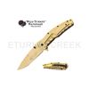 Image 1 : Wild Turkey Handmade Collection Spring Assist Knife 4.5" Closed