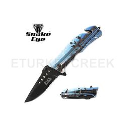 Snake Eye Tactical WildLife Collection Spring Assist Knife 4.75