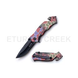 SNAKE EYE TACTICAL RECUSE STYLE SPRING ASSIST KNIFE 4.5 CLOSED