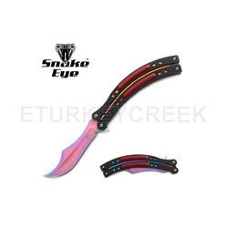 Snake Eye Tactical Spring Assist Knife 5.5" Closed