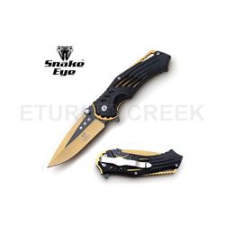 SNAKE EYE TACTICAL SPRING ASSIST KNIFE 4.5 CLOSED