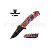 Image 1 : Snake Eye Tactical Spring Assist Rescue Knife 4.5" Closed