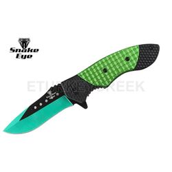 SNAKE EYE TACTICAL SPRING ASSIST KNIFE 4.5" CLOSED