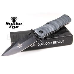Snake Eye Tactical Spring Assist Knife 4.5" Closed