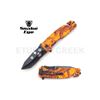 Image 1 : Snake Eye Tactical Spring Assist Rescue Knife 4.5" Closed