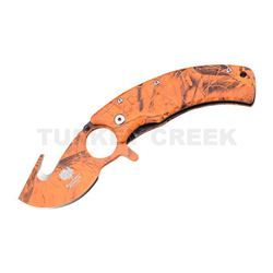 Wild Turkey Hunter's Choice Gut Hook Action Assist Knife 4.75"