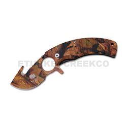 Wild Turkey Hunter's Choice Gut Hook Action Assist Knife 4.75"