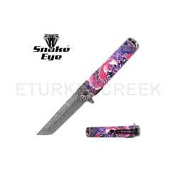 Snake Eye Tactical Spring Assist Knife 4.75" Closed