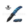 Image 1 : Snake Eye Tactical Spring Assist Knife Wild Life Collection 4.75"