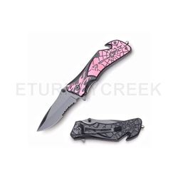Snake Eye Tactical Spring Assist Knife 4.5" Closed