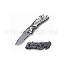 Snake Eye Tactical Spring Assist Knife 4.5" Closed