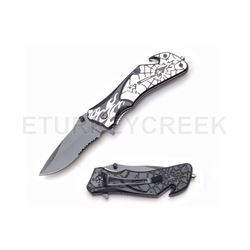 Snake Eye Tactical Spring Assist Knife 4.5" Closed
