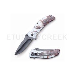 Snake Eye Tactical Spring Assist Knife 4.5" Closed