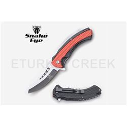 Snake Eye Tactical Spring Assist Knife 4.5" Closed