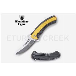 Snake Eye Tactical Spring Assist Knife 4.5" Closed