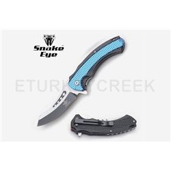 Snake Eye Tactical Spring Assist Knife 4.5" Closed