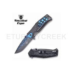 Snake Eye Tactical Spring Assist Knife 4.5" Closed