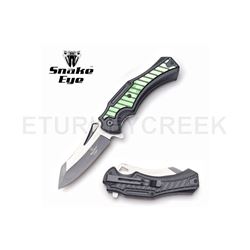 Snake Eye Tactical Spring Assist Knife 4.5" Closed