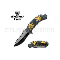 Snake Eye Wild Life Collection Spring Assist Knife 5" Closed