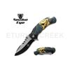 Image 1 : Snake Eye Wild Life Collection Spring Assist Knife 5" Closed